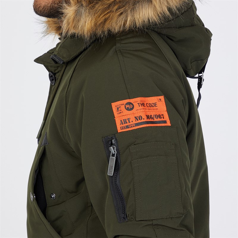 Mo Parka Jas voor Heren Williamson Army