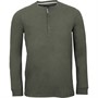 DreiMaster Heren Charles Lange Mouw Top Leger