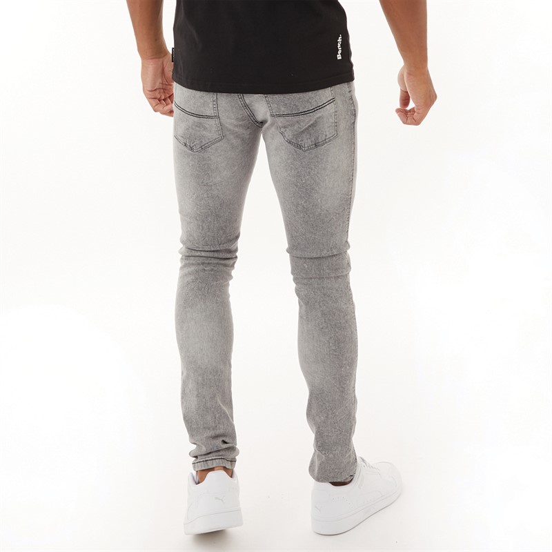 Tuffskull Herren Potts Skinny Jeans Grau