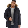 Tuffskull Herren Williamson Parka Schwarz