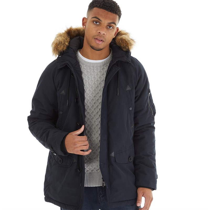 Tuffskull Herre Williamson Parka Sort