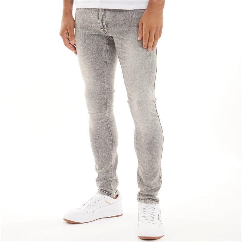 Motion Jean Skinny Potts Homme Gris