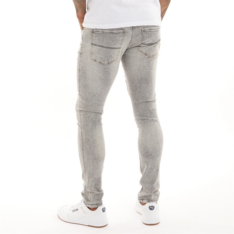 Motion Jean Skinny Potts Homme Gris