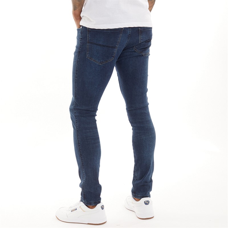 Motion Jean Skinny Potts Homme Bleu