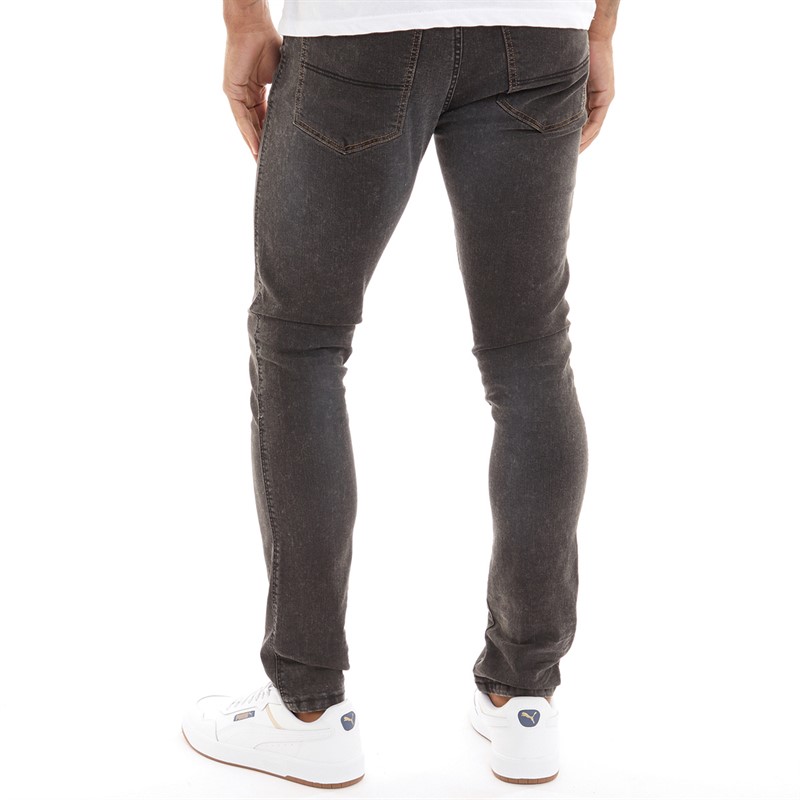 Motion Herren Potts Jeans Vintage Schwarz