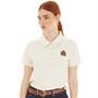 Foxdale Womens Fontaine Polo Shirt T-Shirt Ecru