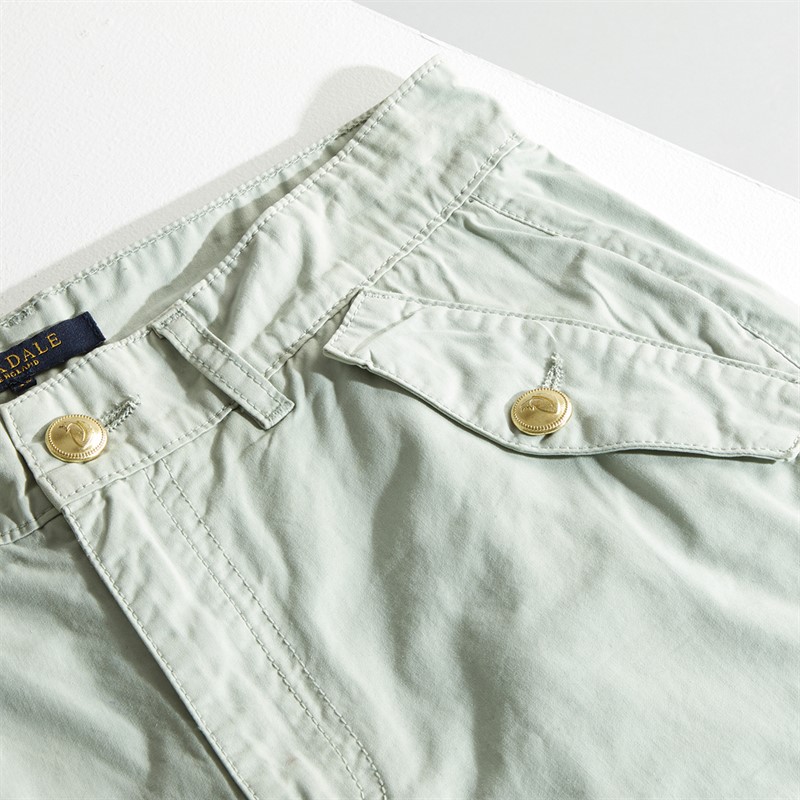 Foxdale Womens Kingston Chino Shorts Sage