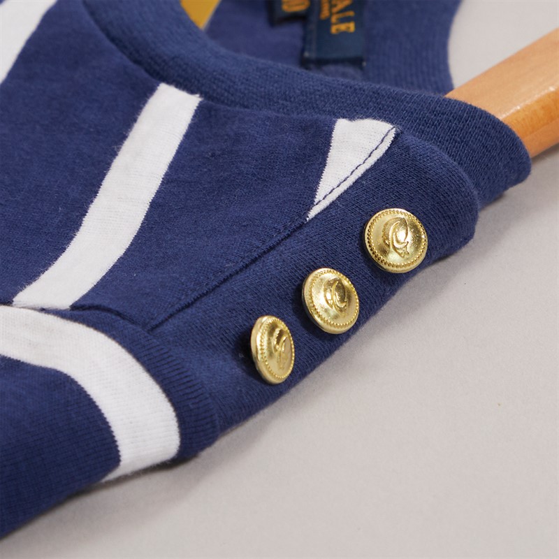 Foxdale Womens Beverly Stripe T-Shirt Navy/White