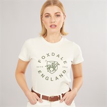 Foxdale Womens Camden T-Shirt Ecru