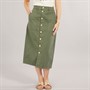Foxdale Womens Knightsbridge Midi Skirt Olive