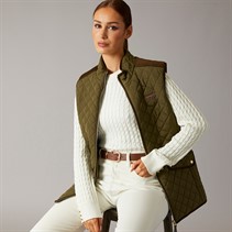 Foxdale Womens Epsom Gilet Khaki