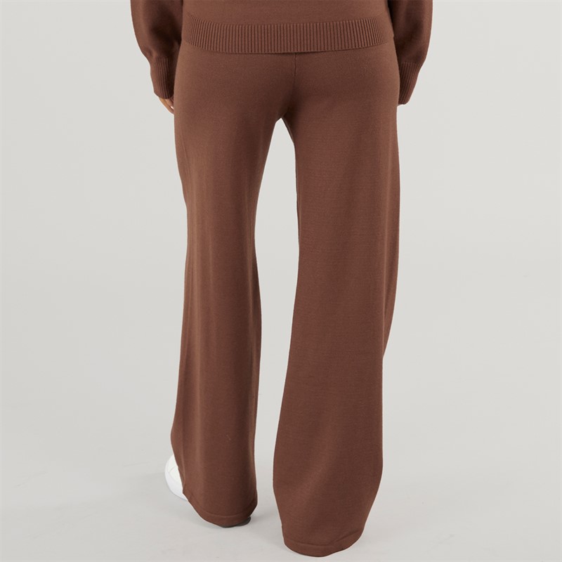 Foxdale Womens Lingfield Wide Leg Joggers Taupe