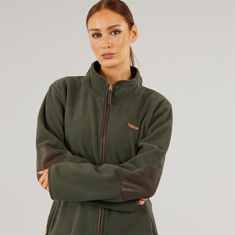Foxdale Womens Goodwood Fleece Khaki