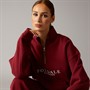 Foxdale Womens Abbot Sweatshirt Burgundy