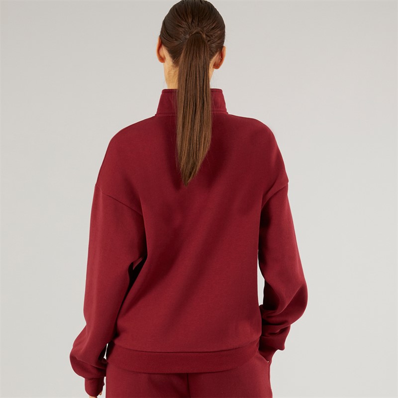 Foxdale Womens Abbot Sweatshirt Burgundy