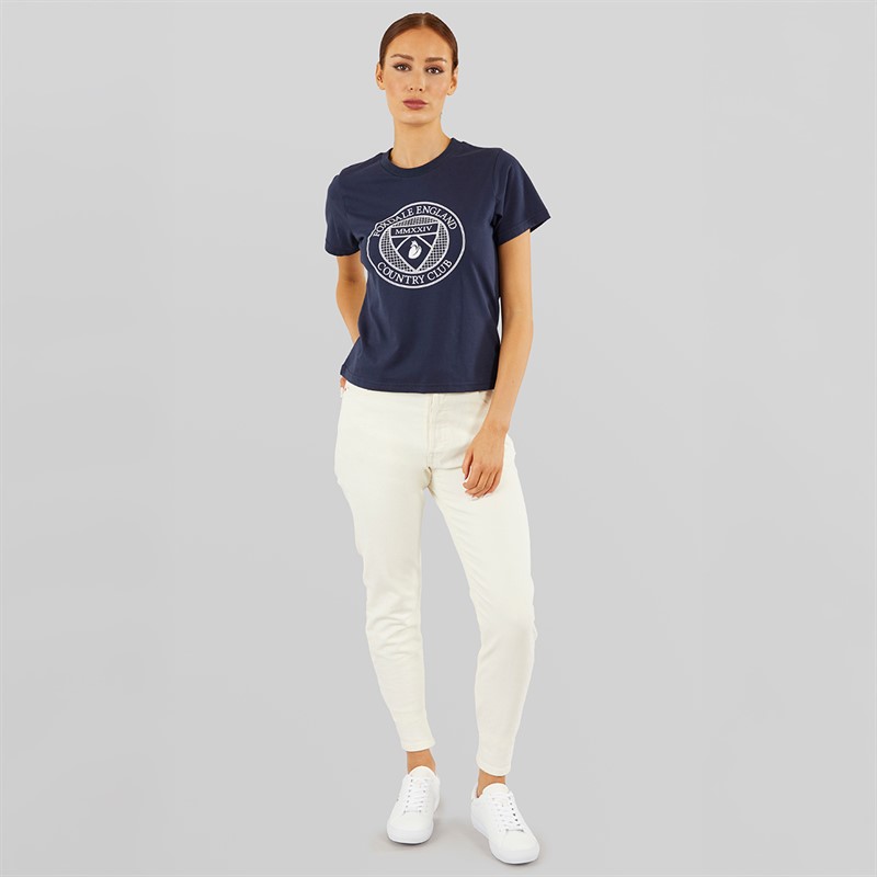 Foxdale Womens Tolous T-Shirt Navy