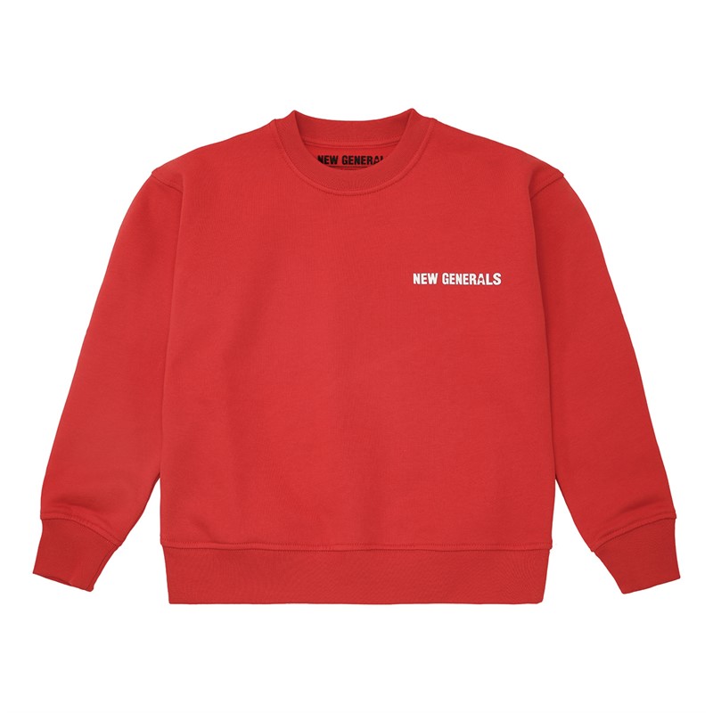 New Generals Sweatshirts Enfants Rouge