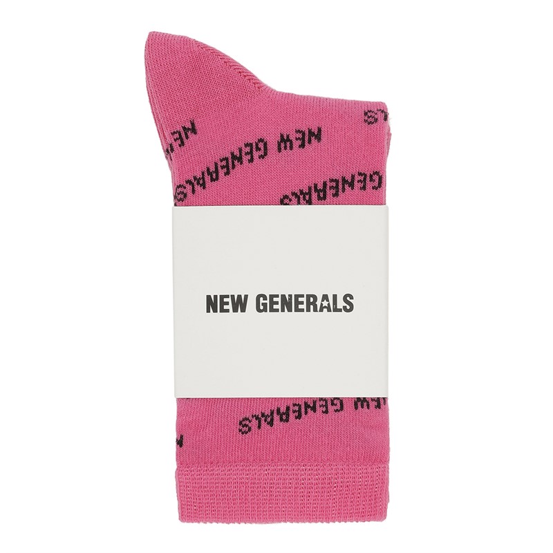 New Generals Piger Sokser Logopakke 2 stk. Pink