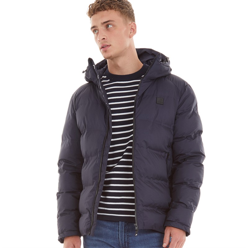 Aleko Veste Homme Click Bleu Marine