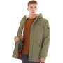 Aleko Herren Carey Parka Mantel Armee