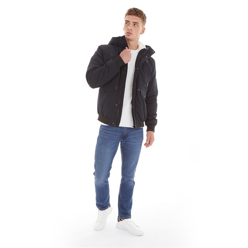 Aleko Vestes Bomber Doyle Homme Noir