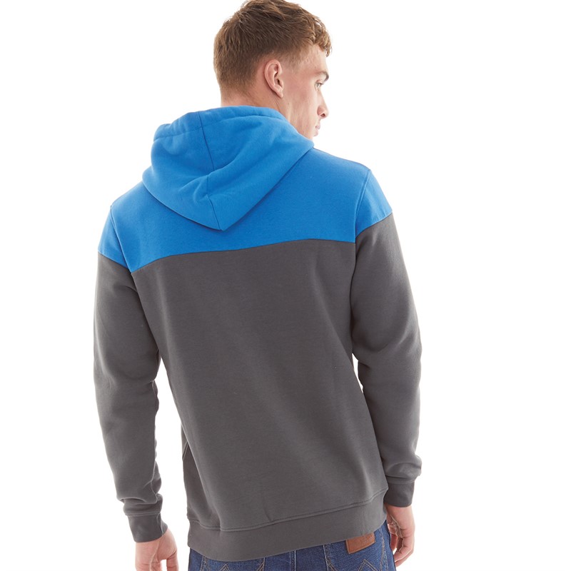 Aleko Herren Carson Hoodie Baleine Blau