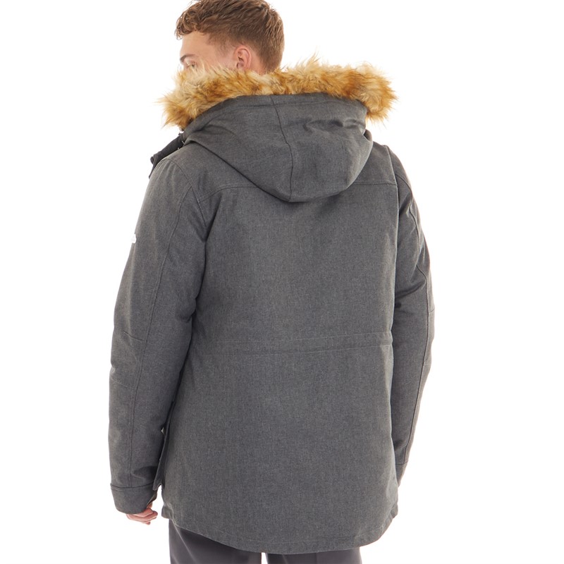 Icebound Manteau Parka Boe Homme Mixe Charbon