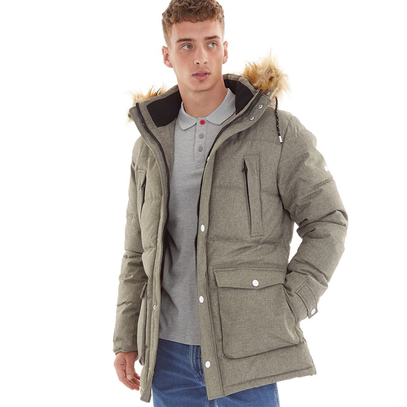 Icebound Parka Homme Mixe Armée