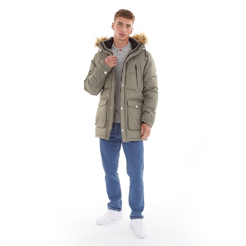 Icebound Parka Homme Mixe Armée