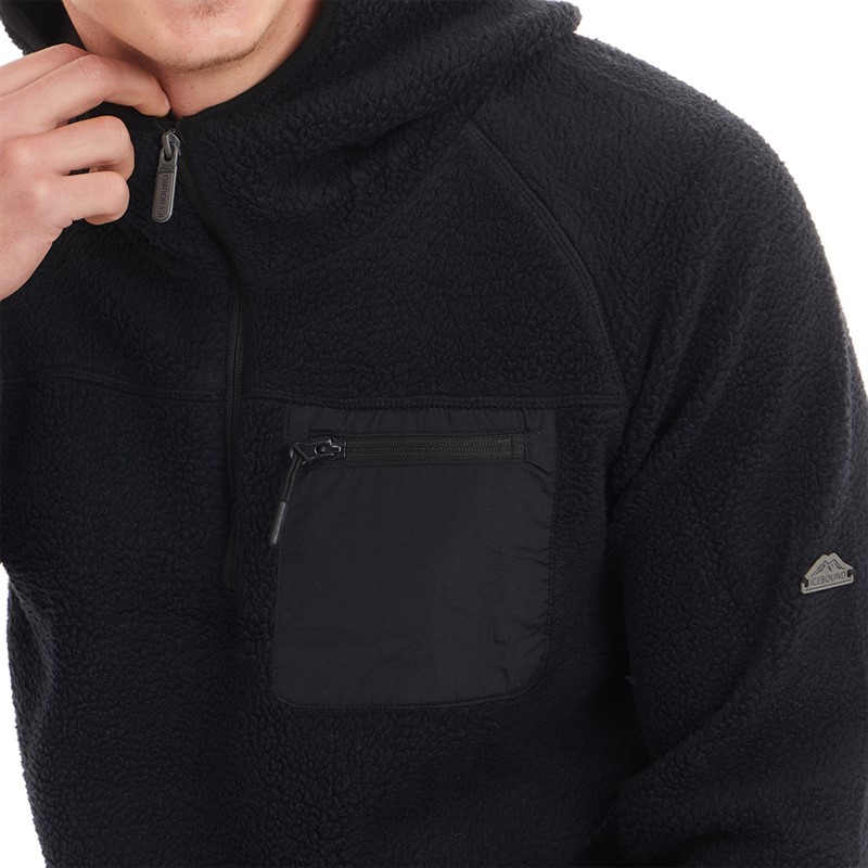 Icebound Herren Ellerslie Fleece Schwarz