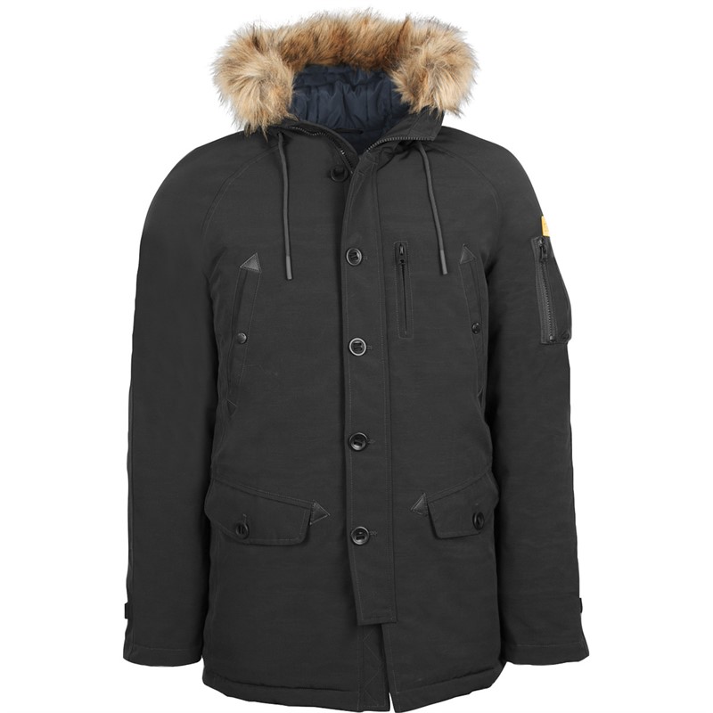 Icebound Mænd Williamson Parka Jakke Sort