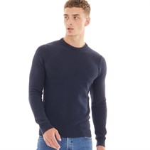 Nielsen Svane Heren Harbour Classic Crew Neck Trui Marineblauw