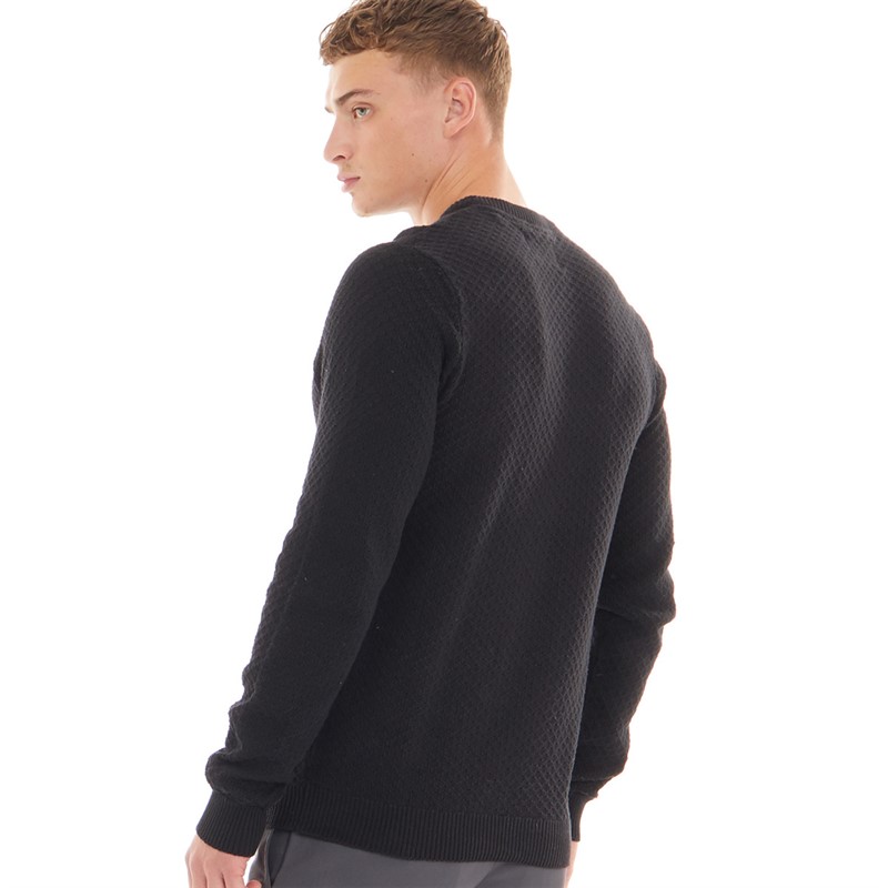 Nielsen Svane Heren Harbour Classic Crew Neck Trui Zwart