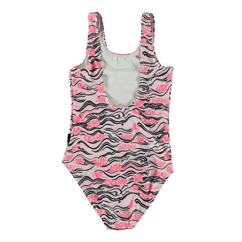 Molo Badpak voor Meisjes Nika WeLoveOurOcean roze