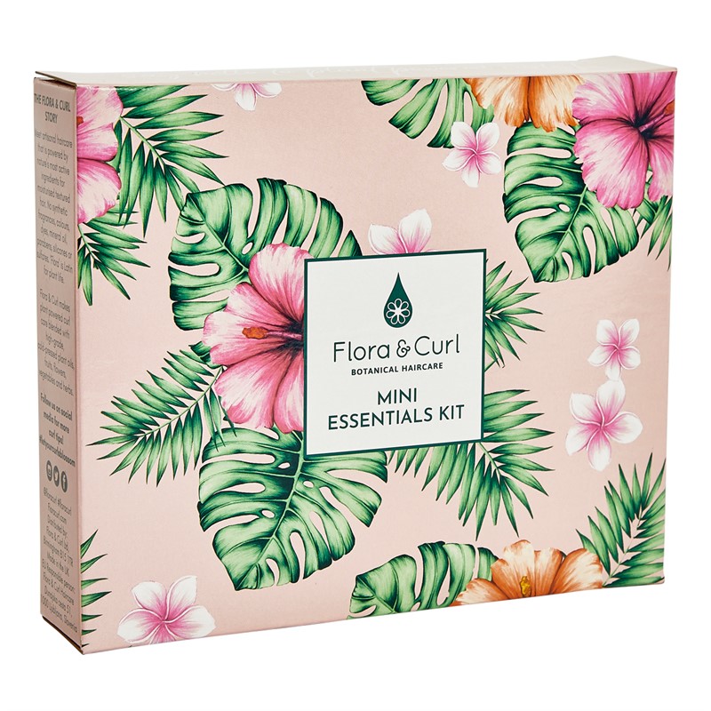 Flora & Curl Womens Mini Essentials Curl Gift Set Multi