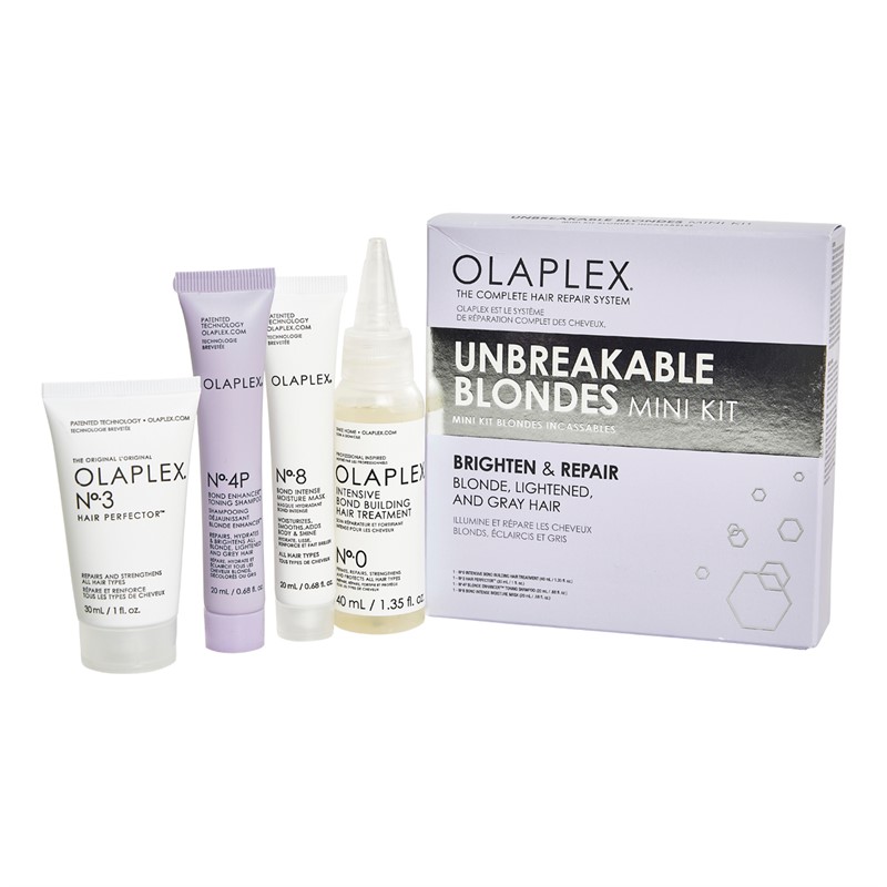 OLAPLEX Womens Unbreakable Blondes Mini Gift Set Multi