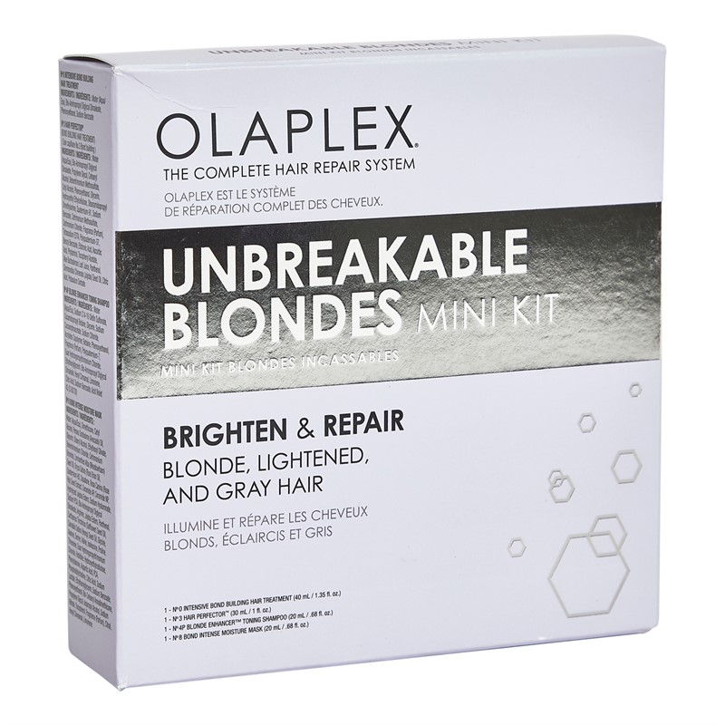 OLAPLEX Womens Unbreakable Blondes Mini Gift Set Multi