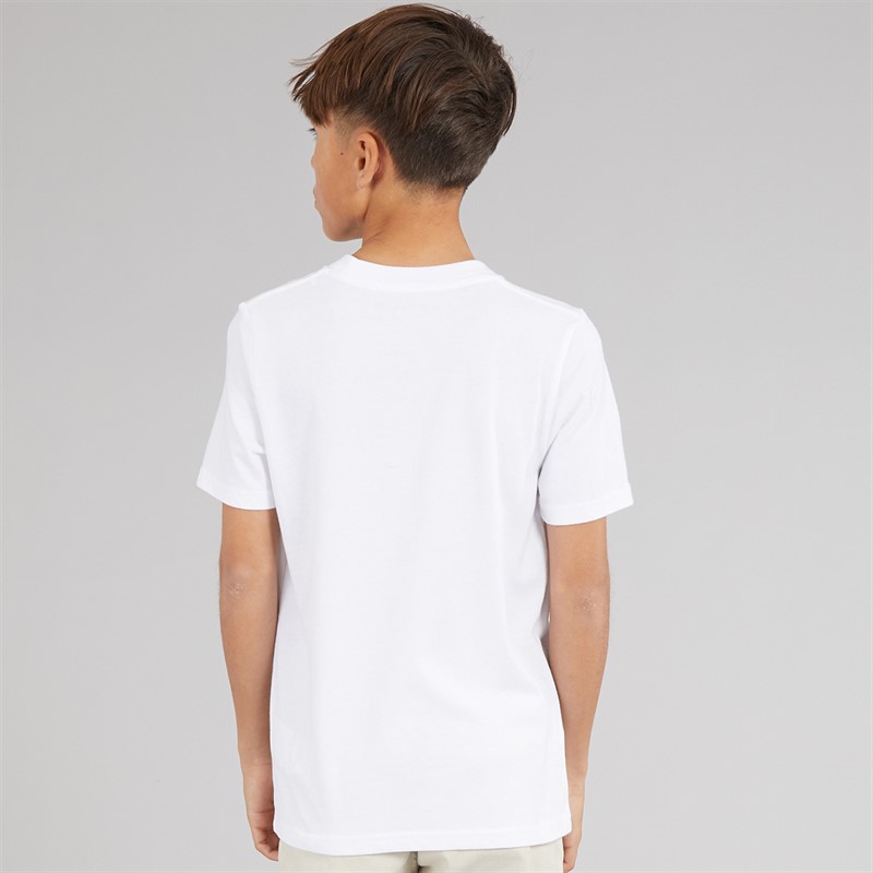 Abercrombie & Fitch Boys Cinder Block T-Shirt Bright White