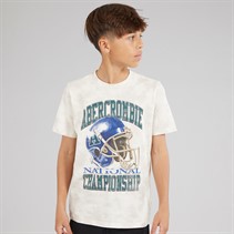 Abercrombie & Fitch Boys Championships T-Shirt Simply Taupe