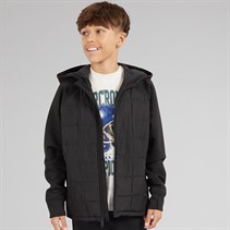 Abercrombie & Fitch Boys Lightweight Hybrid Jacket Meteorite