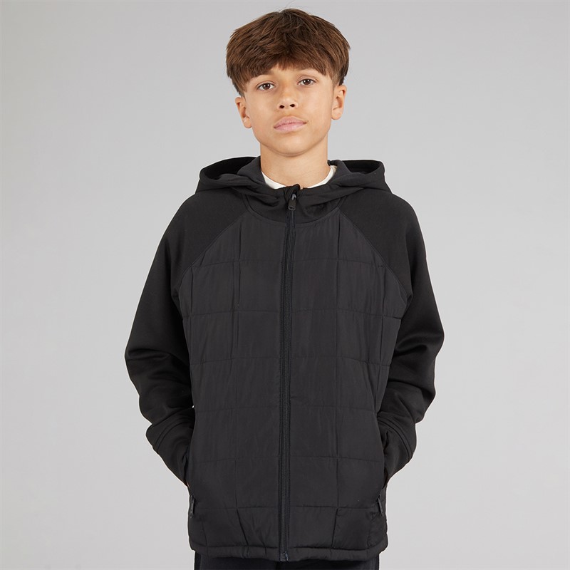 Abercrombie & Fitch Boys Lightweight Hybrid Jacket Meteorite