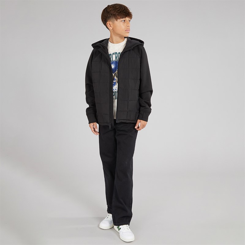 Abercrombie & Fitch Boys Lightweight Hybrid Jacket Meteorite