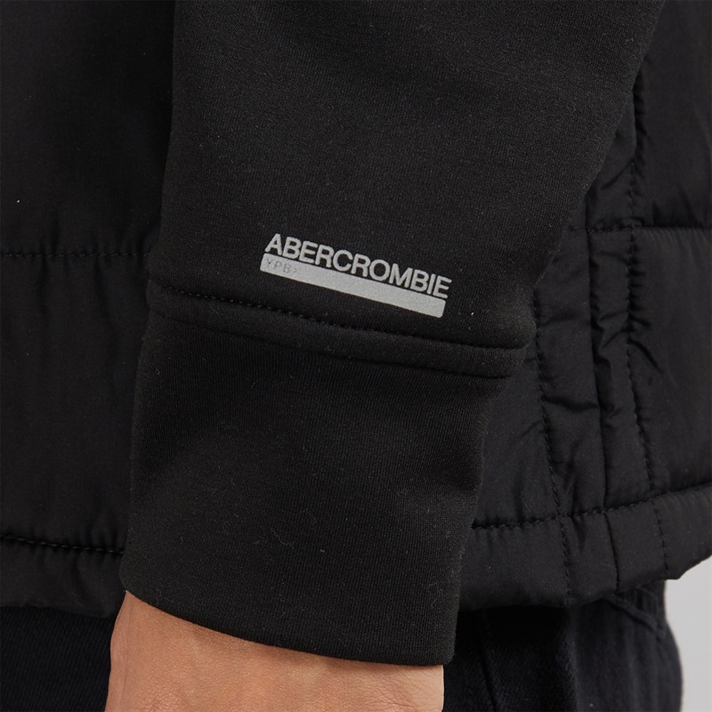 Abercrombie & Fitch Boys Lightweight Hybrid Jacket Meteorite