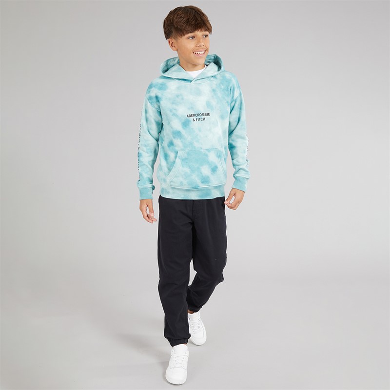 Abercrombie & Fitch Boys Essentials Hoodie Gray Mist