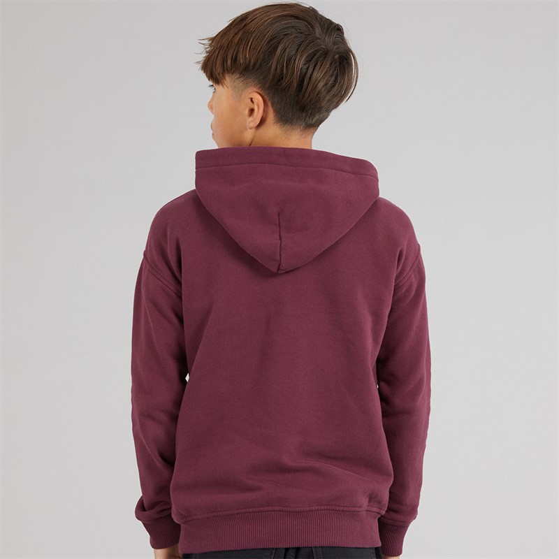 Abercrombie & Fitch Boys Essentials Hoodie Fig