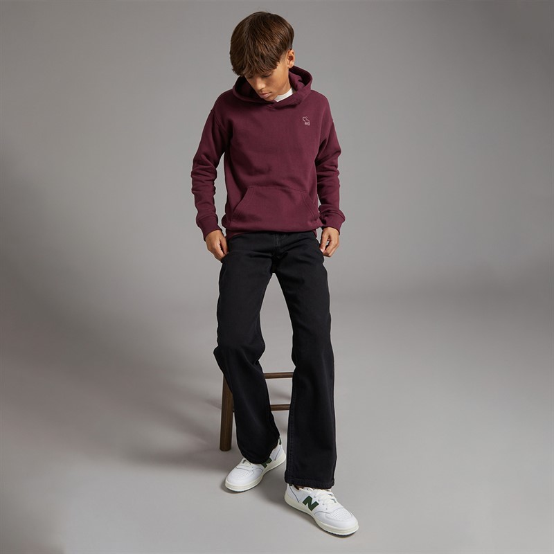 Abercrombie & Fitch Boys Essentials Hoodie Fig