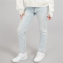 Abercrombie & Fitch Girls High Rise 90's Straight Leg Jeans Cumulus