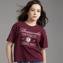 Abercrombie & Fitch Girls Crest T-Shirt Fig