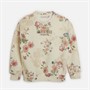 Abercrombie & Fitch Girls Floral Sweatshirt Buttercream