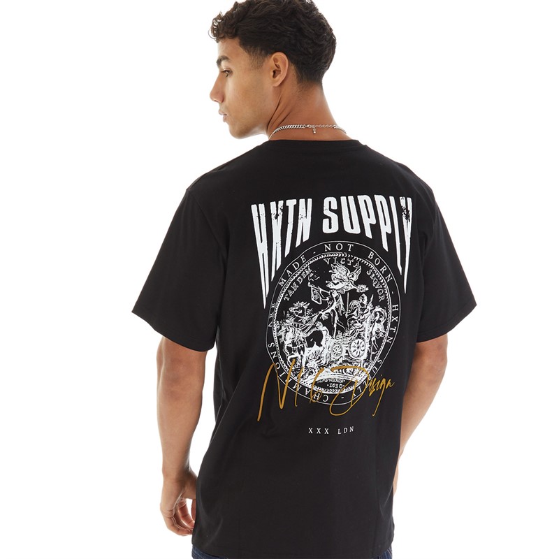 HXTN Supply Mens Sovereign T-Shirt Black